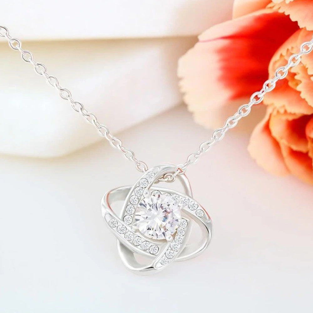 Eternal Preserved Rose Gift Box With Elegant Necklace for Mom Girlfriend Wife