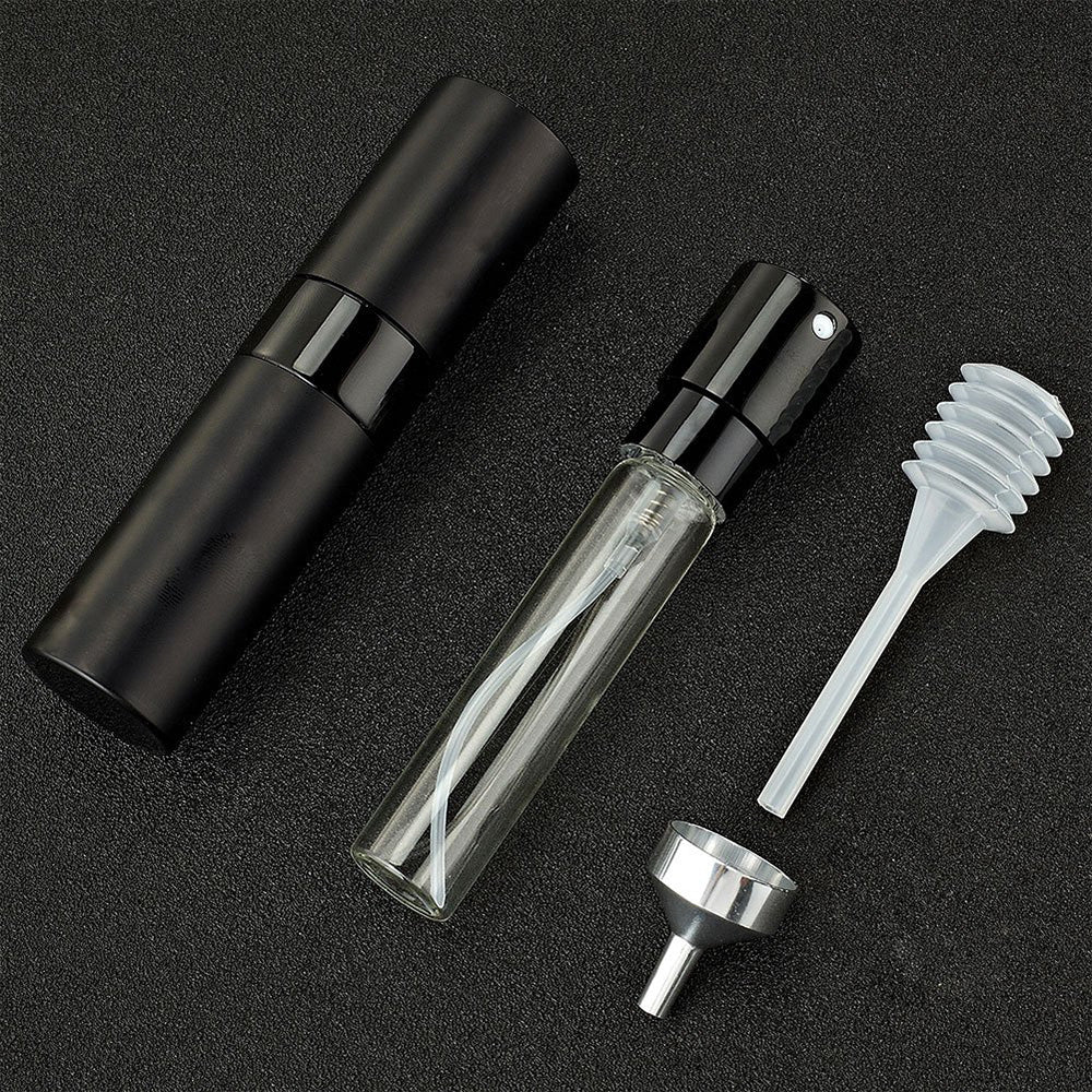 8ml Perfume or Cologne Travel Refillable Spray Bottle Portable Twist-Up Dispenser