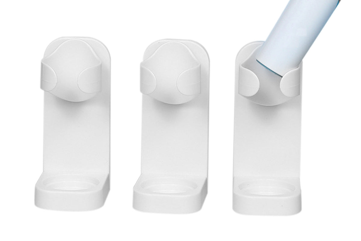 4Pcs Electric Toothbrush Holder Wall Mounted Bathroom Organizer