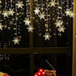 4m Curtain String Lights Waterproof Christmas Window Lights for Party Decorations