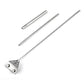 Aquarium Glass Scraper 65.5cm Stainless Steel Algae Scraper with 10 Blades