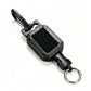 Retractable Key Holder Heavy Duty Extends With Belt Clip