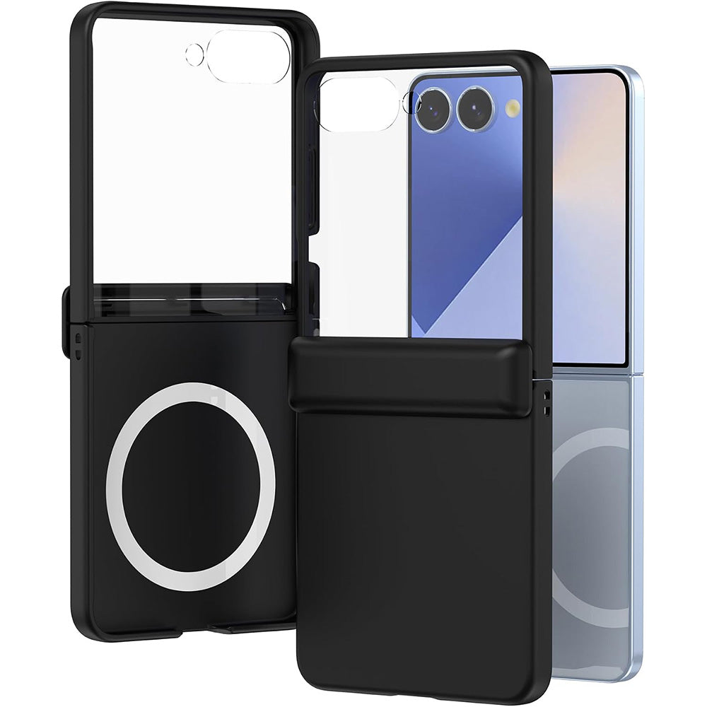 Case and Screen Protector for Samsung Galaxy Z Flip 8 with Hinge Cover