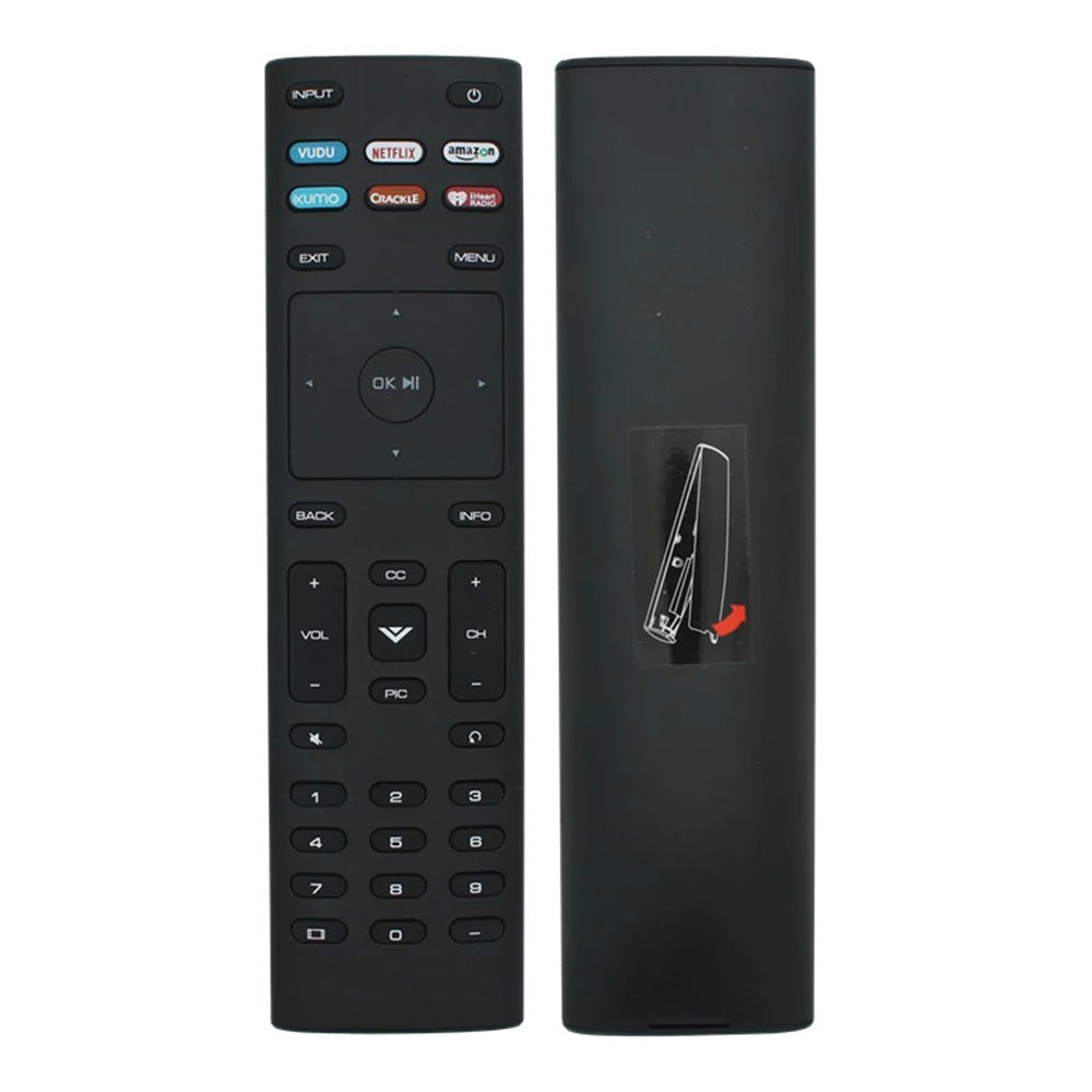 Replacement Remote Control for Vizio TV XRT 136 Compatible with D M P E Series