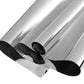 Christmas Silver Gift Wrapping Paper Bouquet Wrap Mirror Film Wrapping Paper with 10pcs Acrylic stickers