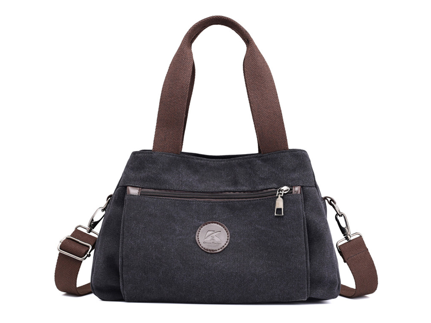 Crossbody Bag Three Compartments Satchel Handbags Purse Messenger Shoulder Bags