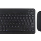 Ultra Slim Portable Wireless Bluetooth Keyboard Mouse Combo for Tablet Laptop