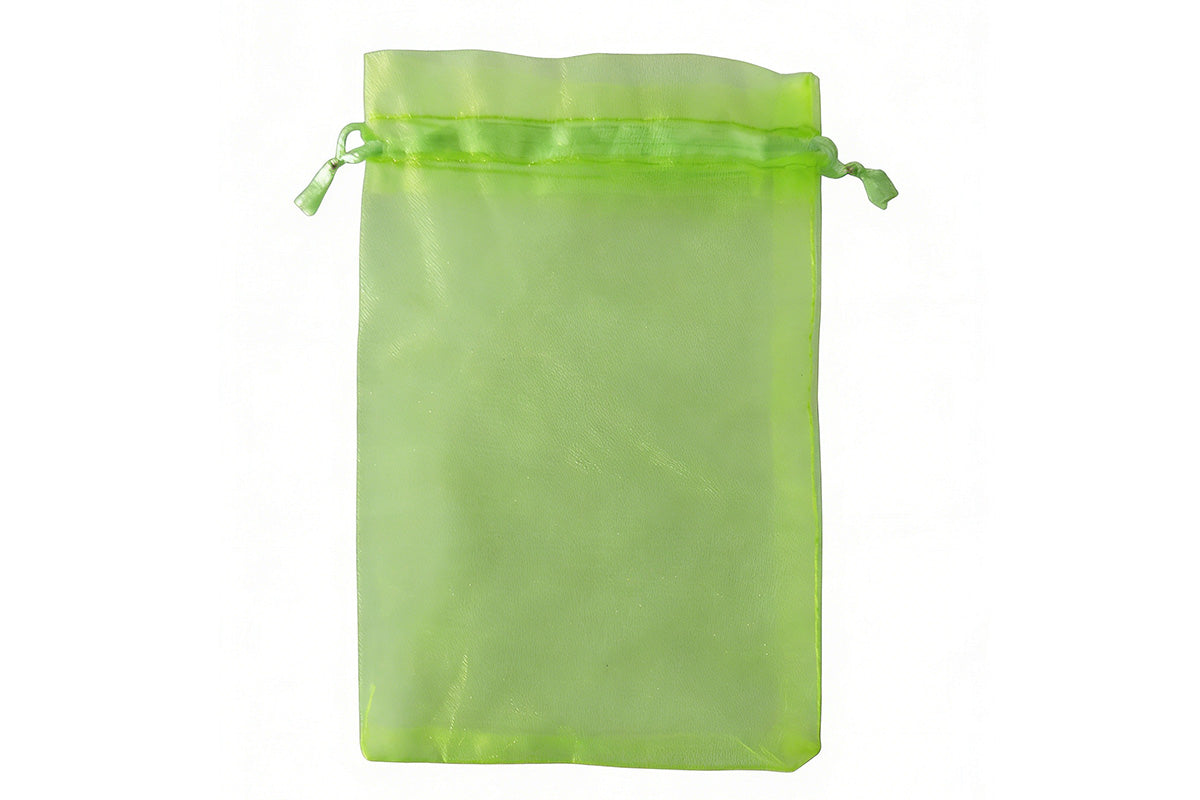 50PCS Fruit Protection Bags Green Fruit Nets Drawstring Mesh Cover Bags For Vegetable Protection