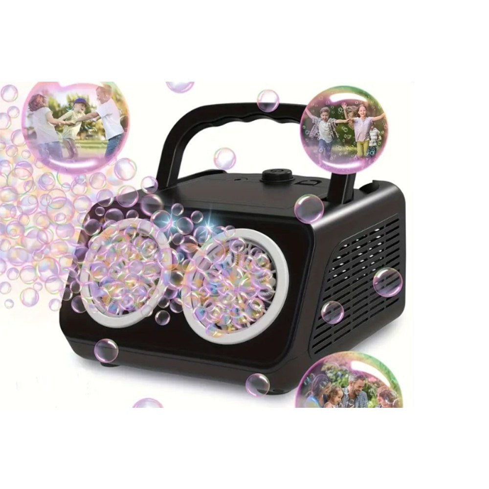Bubble Machine Portable Bubble Maker for Outdoor Holiday Wedding Birthday