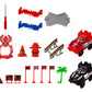 212Pcs Set Spider Toys for Boys Spider Race Track with 2 Cars Birthday Gifts