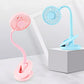 Clip on Mini Fan Portable USB Rechargeable Personal Desk Fan Cooling Fan