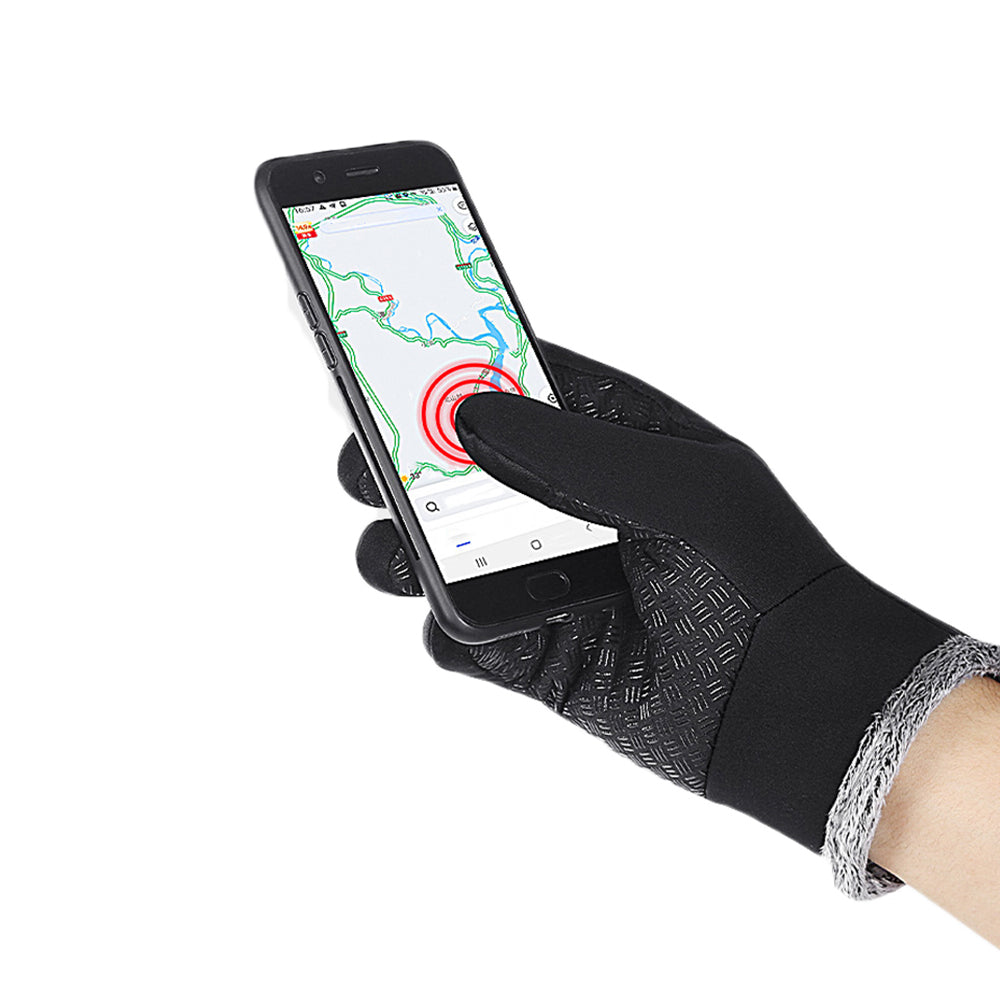 Thermal Windproof Touchscreen Gloves-XL