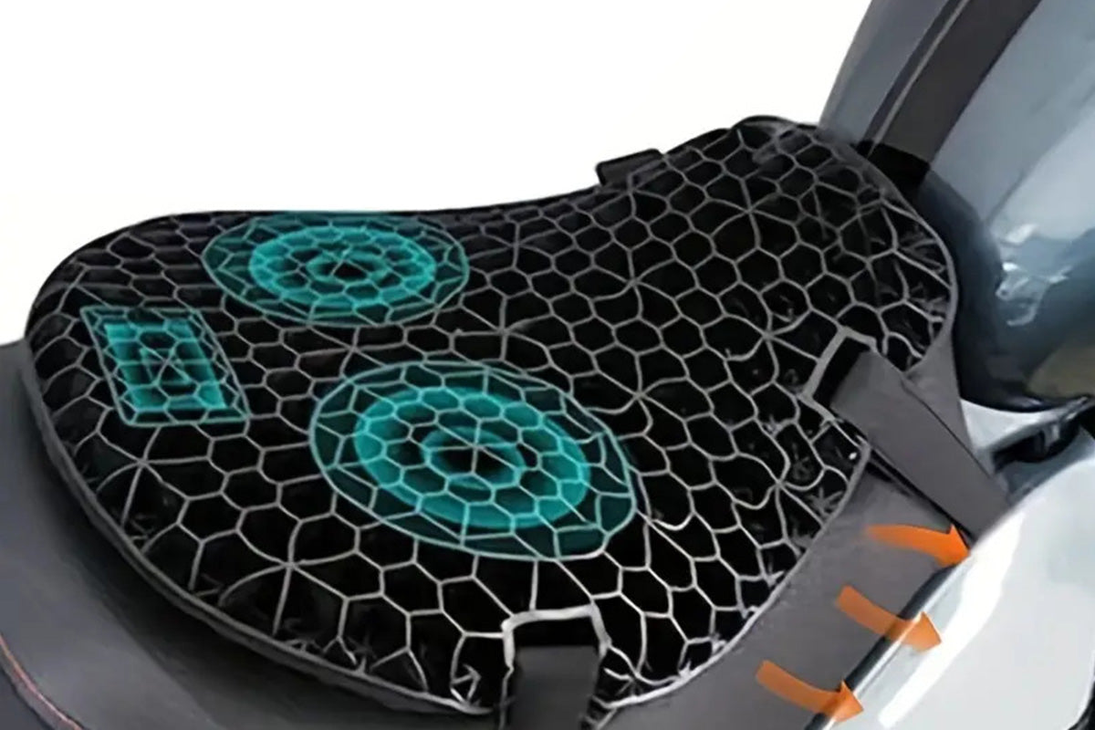 Motorcycle Gel Seat Cushion for Long Rides