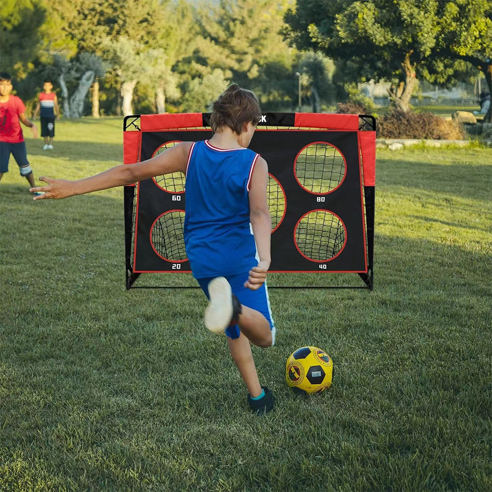 Portable Soccer Goal Set Frame Soccer Net for Backyard Football Training