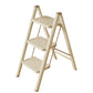 3 Step Folding Step Stool Strong Ladder with Anti Slip Wide Pedals for Home Kitchen