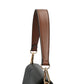 Faux Leather Handbag Shoulder Strap Replacement Accessory-Coffee
