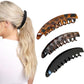 3 PCS Large Banana Hair Clips for Women High Ponytail Styling