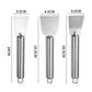 3 Piece Stainless Steel Ice Scraper Kit for Freezer Kitchen Grease Adhesive