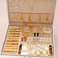 56Pcs Womens Jewellery Set Vintage Elegant Necklace Earrings Bracelet Ring Collection Gift Set