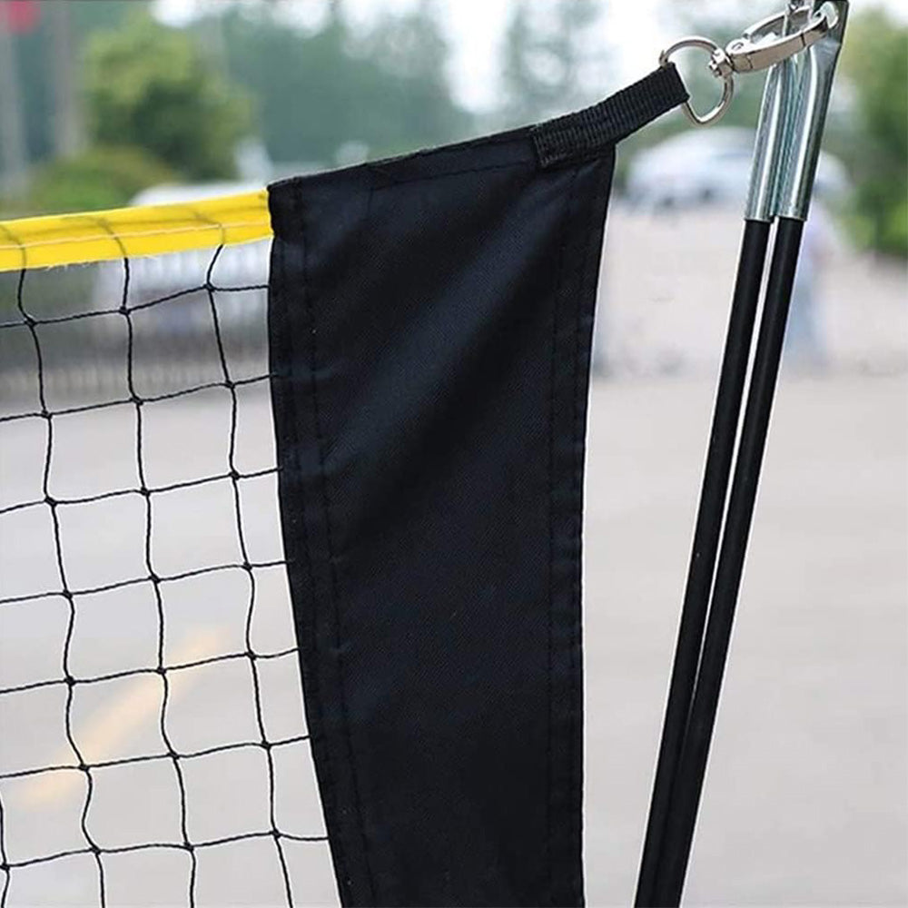 Portable Foldable Easy-Setup Badminton Net Set