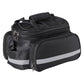 Bicycle Rear Seat Bag Bike Rack Bag Cycle Luggage Carrier Expandable Trunk Bag with Rain Cover