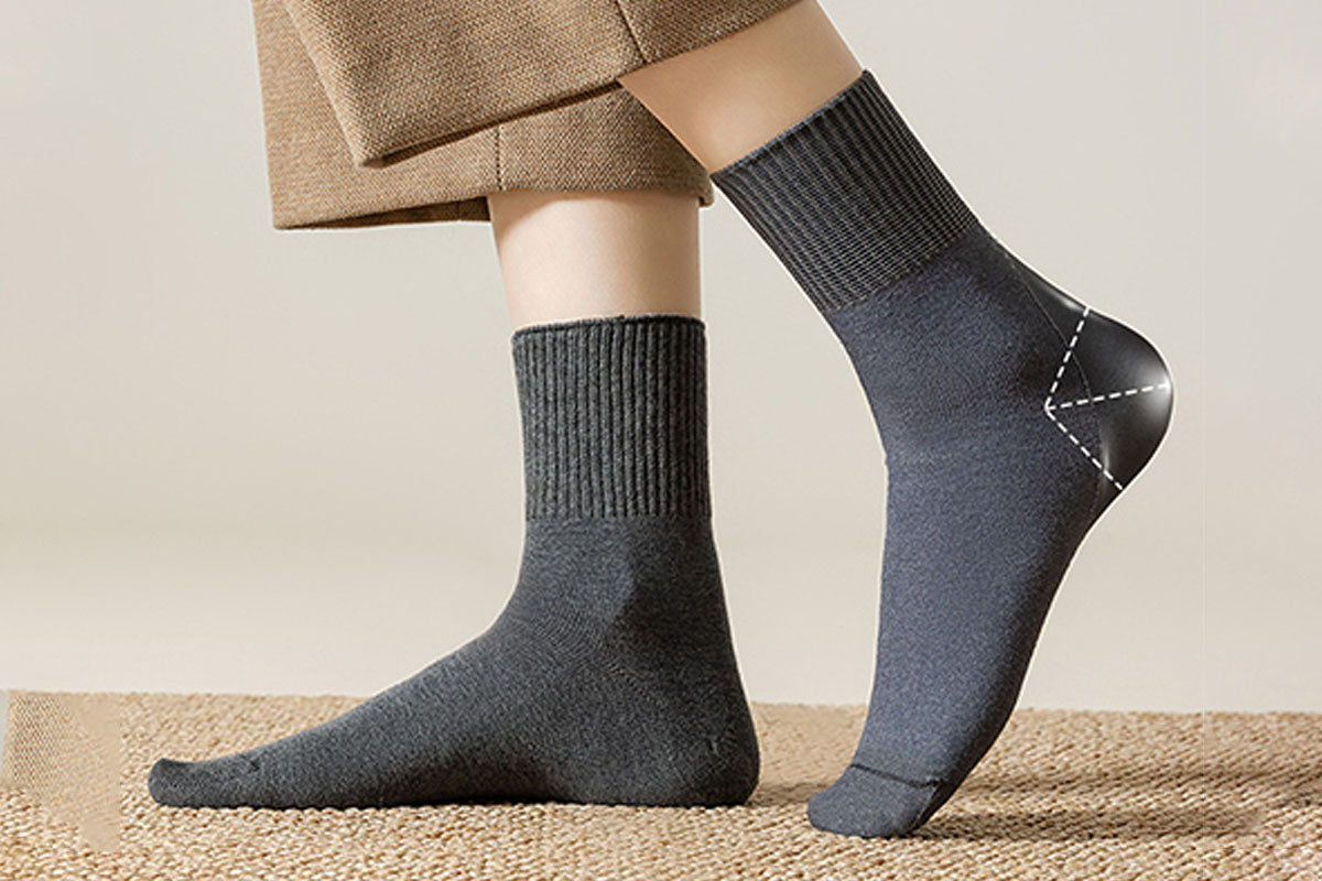 3 Pairs Moisturizing Socks for Dry Cracked Heel Treatment