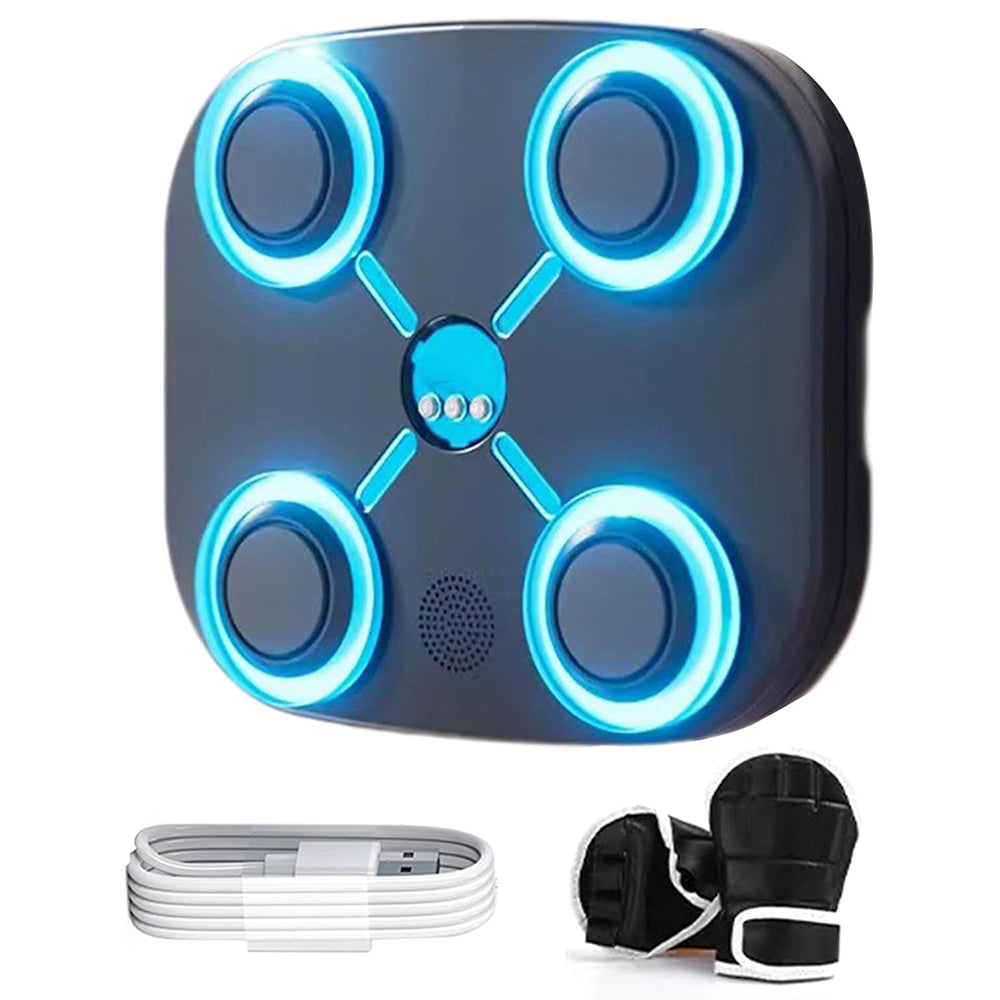 Bluetooth Music Boxing Machine with Glove Wall Mounted Punching Pad Boxing Target