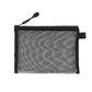 8 Piece Black Mesh Travel Organizer Bag Set in 4 Sizes