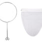Reusable Mesh Filter Bags with Stainless Steel Handle Frame for Nut Milk Coffee