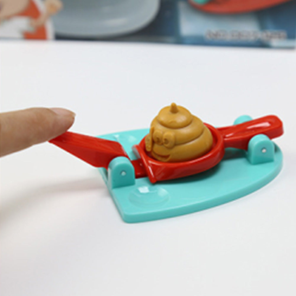 Funny Family Poop Shoot The Toilet Toy Poop Shoot Game Toy