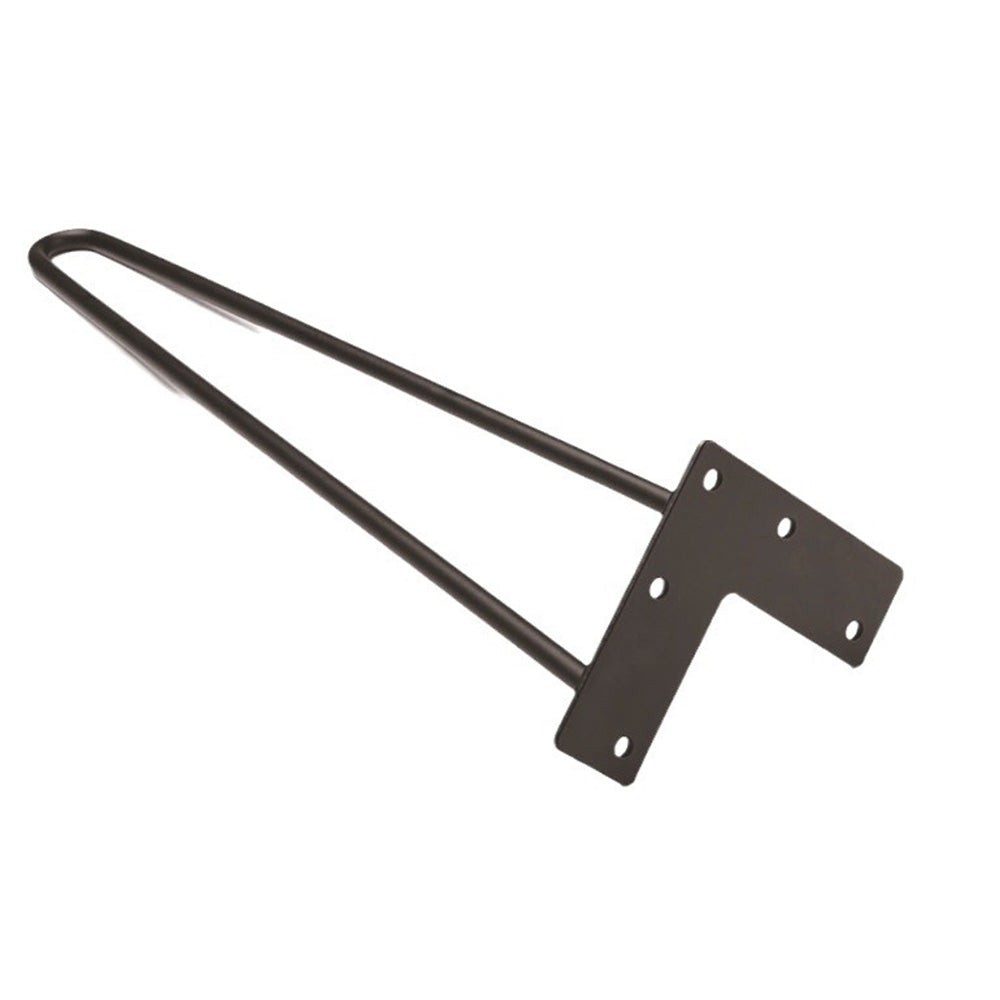 4Pcs Hairpin Furniture Table Legs with Rubber Feet