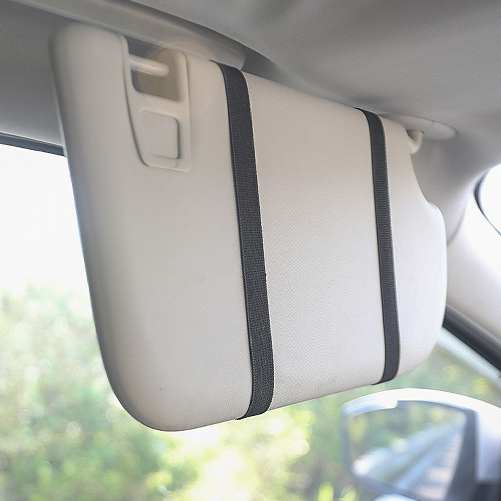 Car Sun Visor Vanity Mirror with Lights 5X Magnification Makeup Mirror for SUV Truck