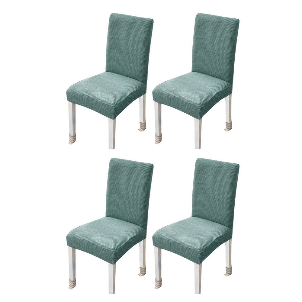 4Pcs Dining Chair Covers Stretch Slipcover Chair Covers Furniture Protector
