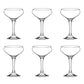 6Pcs Martini Coupe Cocktail Glass Set 235ml