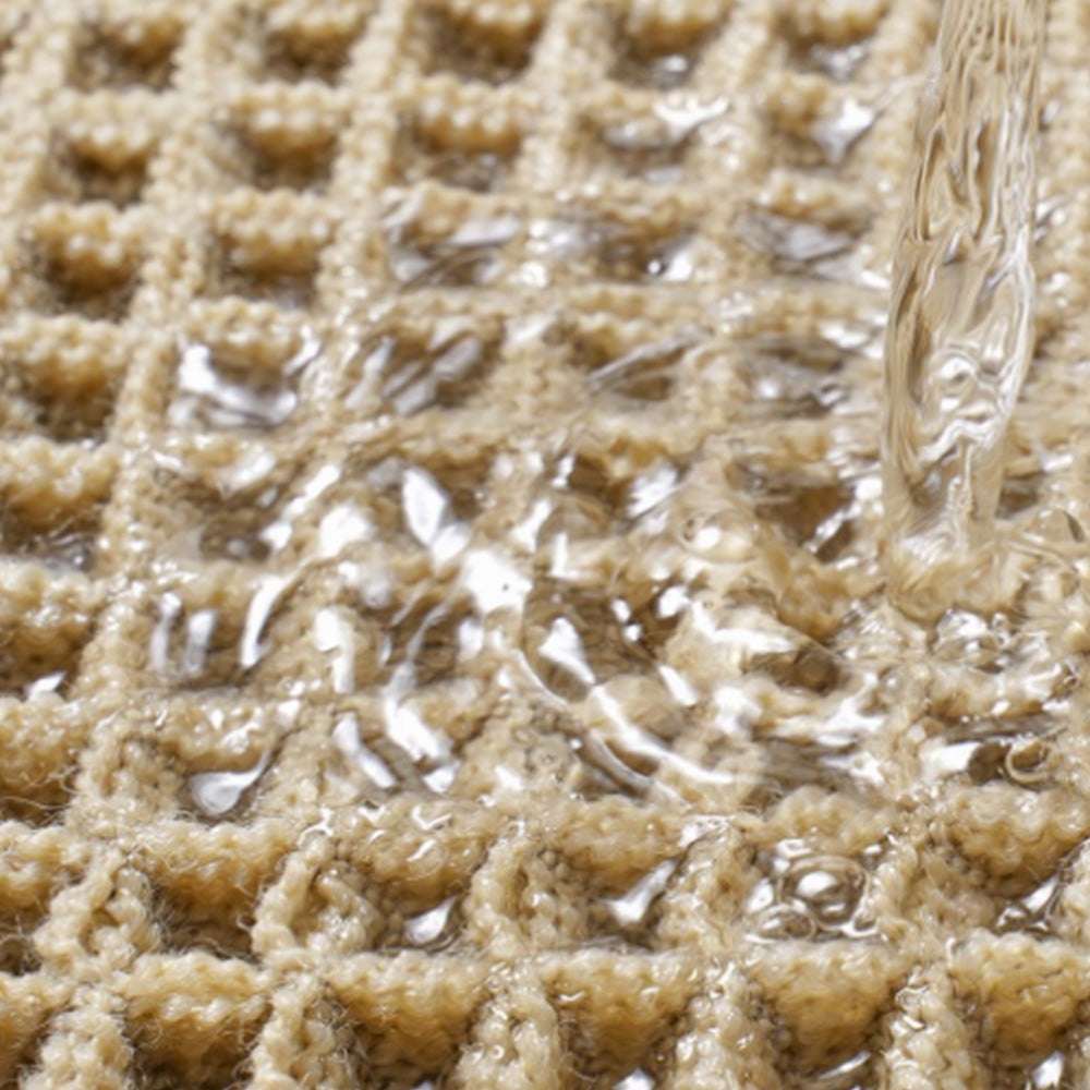 Waffle Bath Mat Cushioned Non Slip Bathroom Rug for Floor Standing Mat
