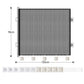 Retractable Mesh Pet Barrier Dog Gates Safety Fence For Stair Doorways Hallways