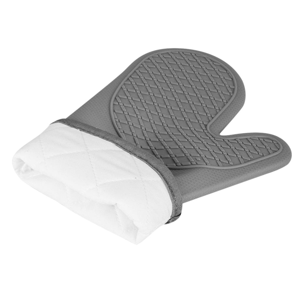 4Pcs Silicone Oven Mitts and Pot Holders Heat Resistant Non-Slip for Cooking Baking Grilling