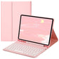Bluetooth Touchpad for Samsung Galaxy Tab A9 / A9 Plus Detachable Keyboard-Pink