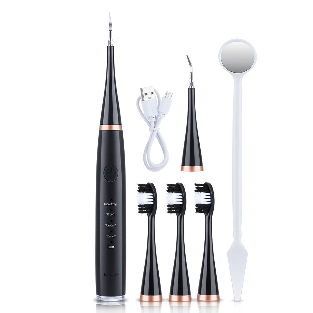 Electric Toothbrush Scaler Stains and Tartar Remover Tools Teeth Cleaning Kit