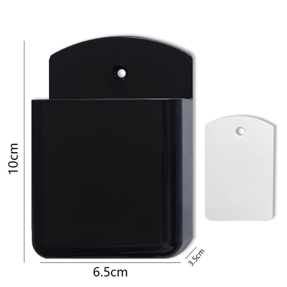 Two Piece Wall Mounted Remote Holder Set