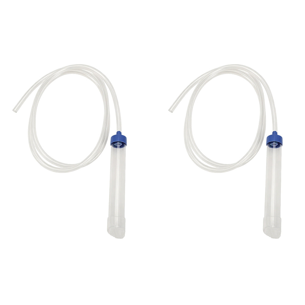 2Pack Aquarium Fish Tank Gravel Cleaner Syphon Vacuum Water Changer Pumps Siphon Hose