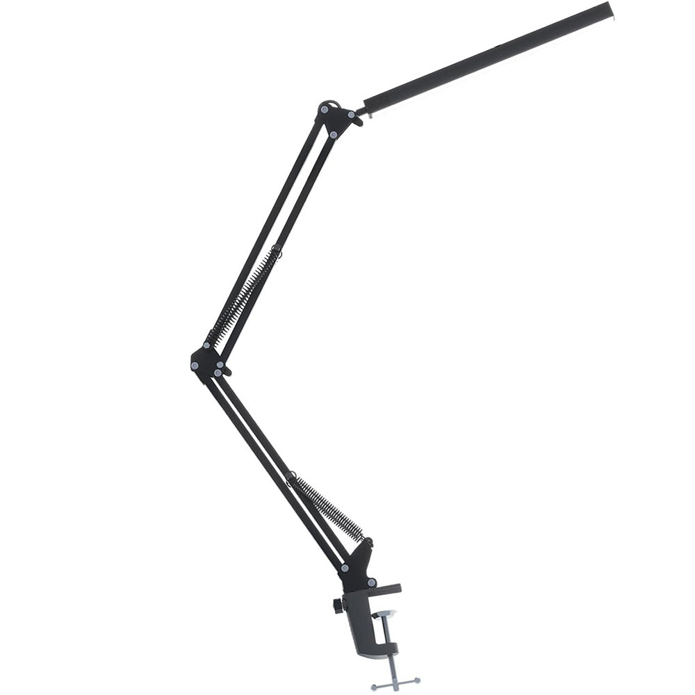 LED Clip On Desk Lamp With Adjustable Arm Reading Light For Home Office