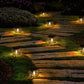 2Pcs Solar Outdoor Hanging Lamp
