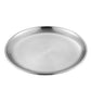 4Pcs Stainless Steel Pet Bowls Durable Shallow Pet Feeding Dishes for Cats Dogs-Silver