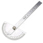 Stainless Steel Angle Protractor 0-180 Degree Gauge for Woodworking DIY Measuring Tool