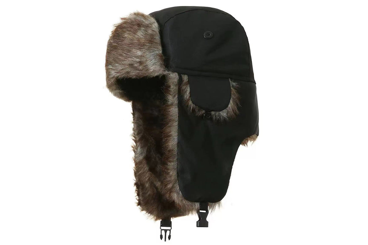 Winter Trapper Hat Warm Faux Fur Trooper Russian Bomber Eskimo Pilot