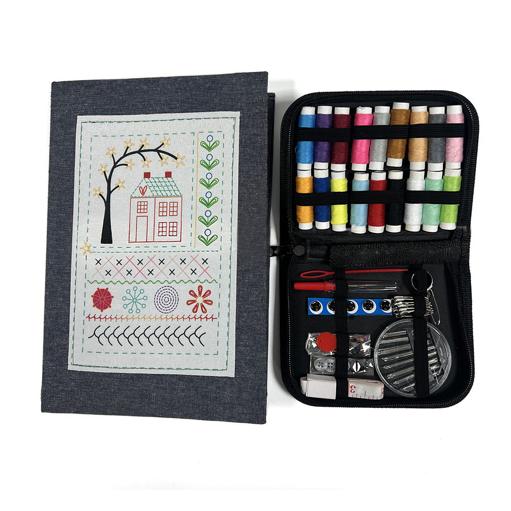 Multifunctional Sewing Kit Portable Home Travel Sewing Book Hand Sewing Tools Set
