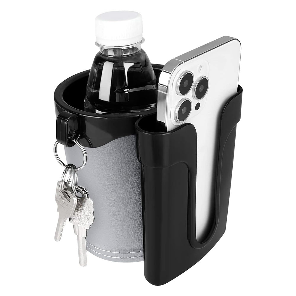 Portable 3-in-1 Bike Cup Holder with Cell Phone Keys Holder