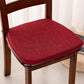 4Pcs Hoof-Shape Non-Slip Chair Cushion With Ties