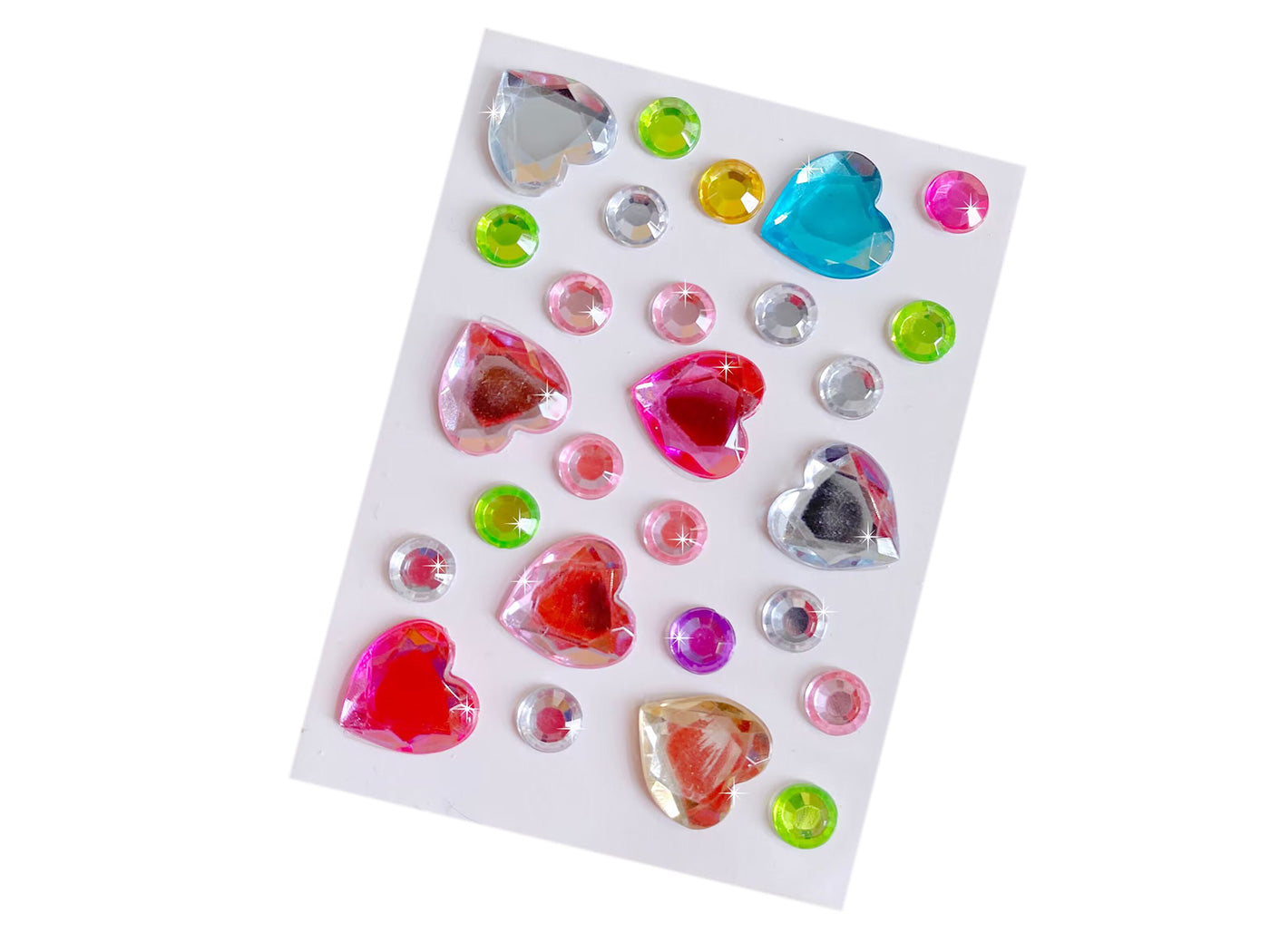 Christmas Silver Gift Wrapping Paper Bouquet Wrap Mirror Film Wrapping Paper with 10pcs Acrylic stickers